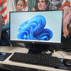 VERY FAST 2021 HP ProDesk 600 G6 Computer Bundle + 22" Monitor 32 GB RAM 512 GB SSD
