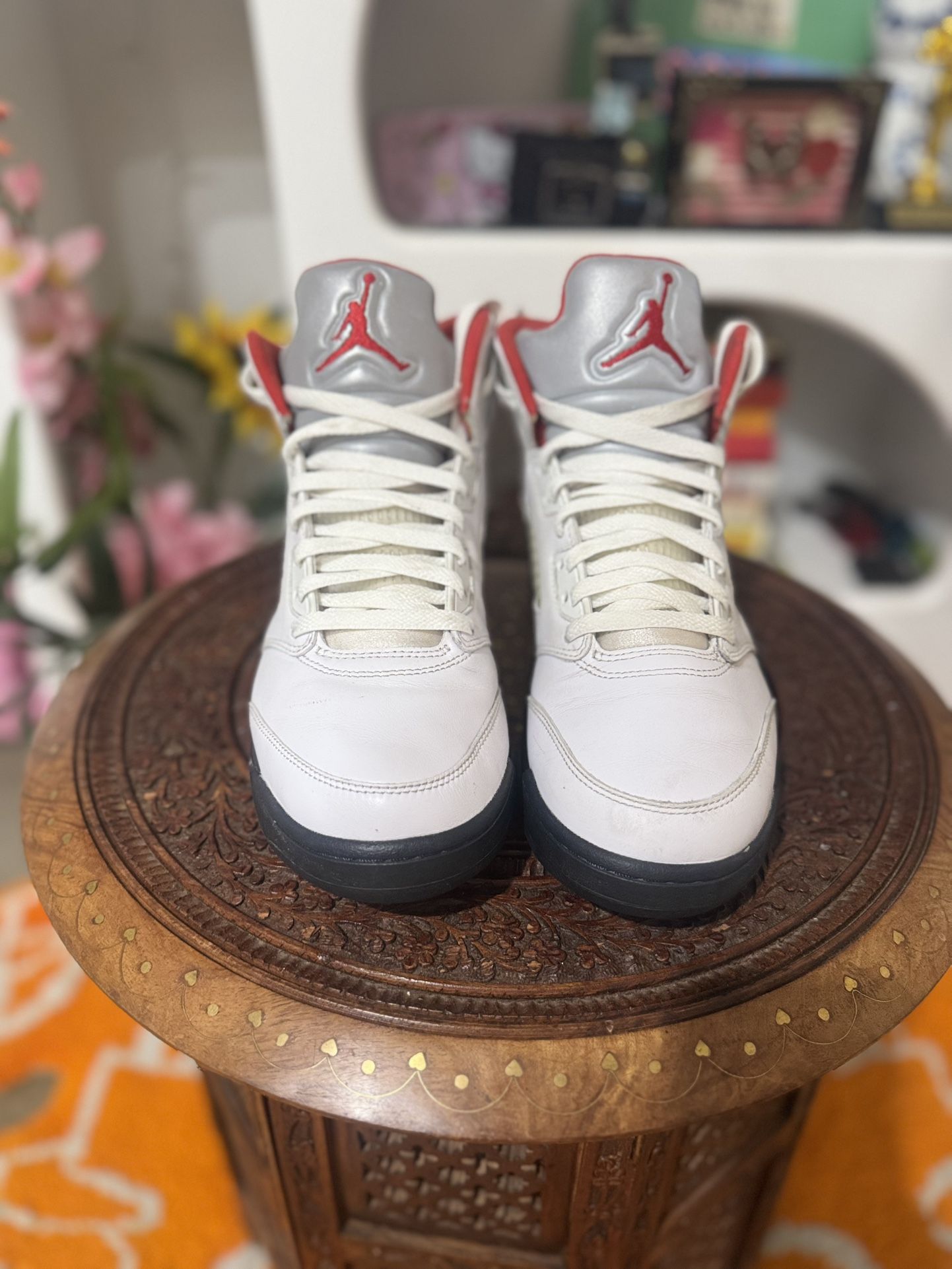 Jordan 5 Retro “Fire Red Silver Tongue”
