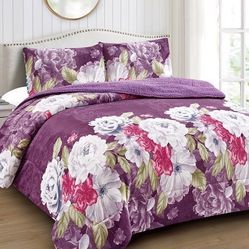 3 PCS CALKING THICK BORREGO BLANKETS 