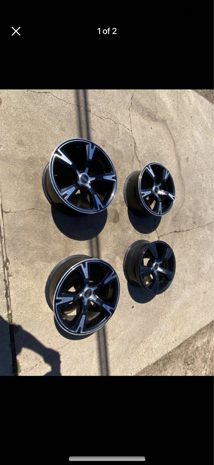 20” Foose wheels small bolt Chevy Corvette or s10/ Camaro