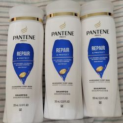 3 Pantene Pro-V Repair & Protect Shampoo (12 oz Bottles) For $10/$10 Por Los 3