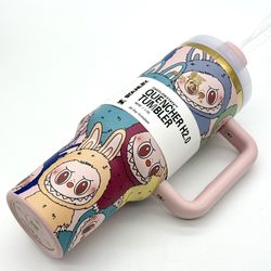 Labubu Stanley 40 Oz Tumbler Quencher Cup 