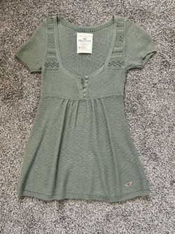 Y2k Hollister Babydoll Top
