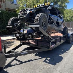 Car Trailer Utv,can Am, Rzr, Car Trailer