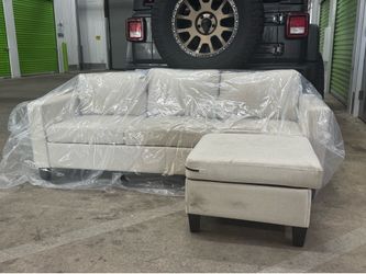 Cream Sofa