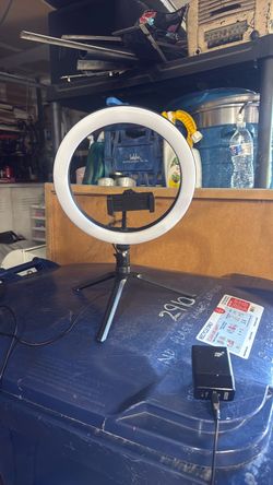 Selfie ring LED light desk top