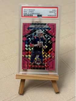 Mac Jones /10 PSA 10 PATRIOTS 49ERS