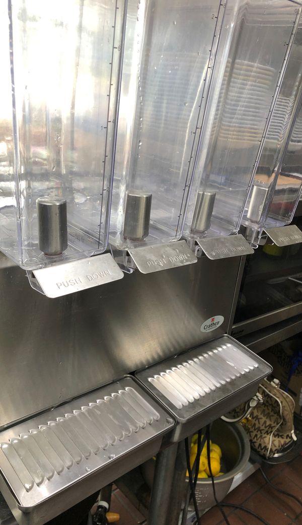 Máquina de cuatro para aguas frescas