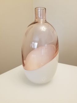 Two-Tone Glass Vase