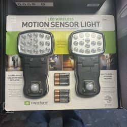 CAPSTONE LED WIRELESS MOTION SENSOR LIGHT 2-PACK