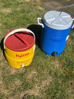 Two water jugs, both have been used, but they’re both in great shape and clean and ready to go.   $30, cash or Venmo, meet somewhere convenient. I’m i