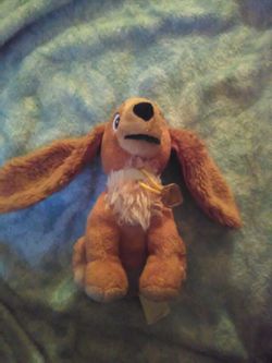 Disney's lady stuffed dog