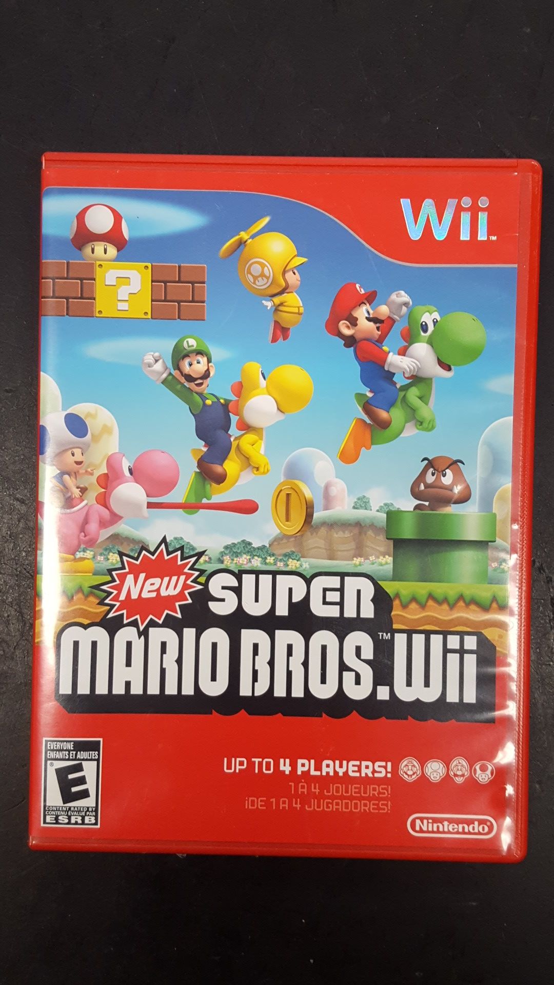 NEW Super marios bros wii game nintendo