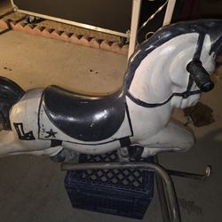antique horse