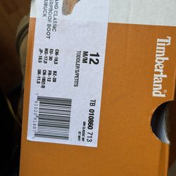 Boys 12c Timberlands 