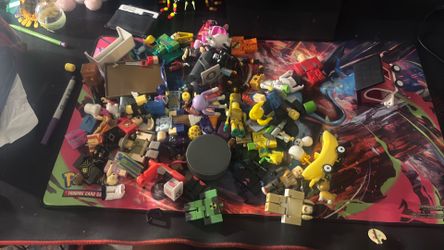 Mixed assortment of Roblox toys