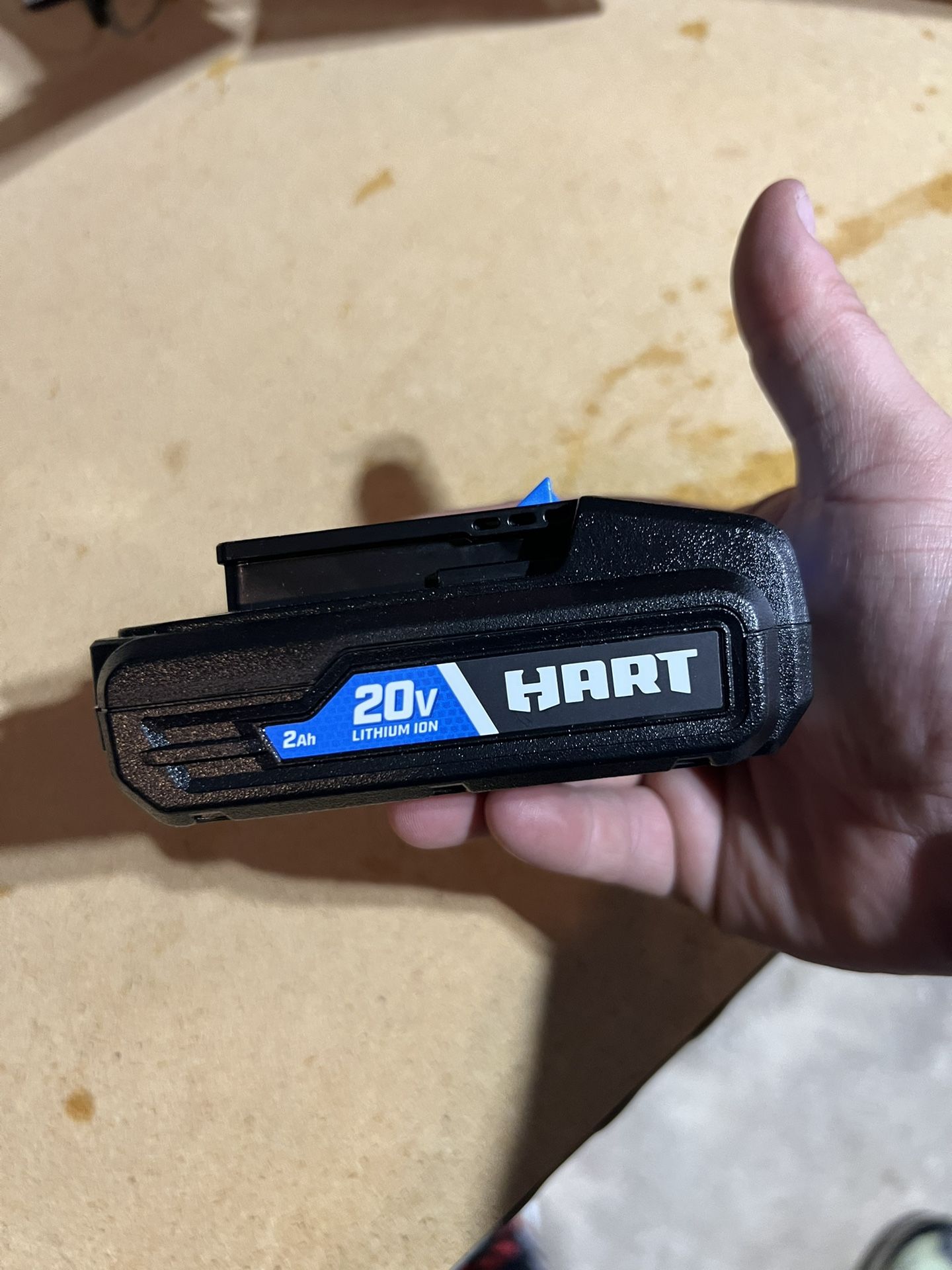 Hart 20V Volt MAX Lithium-Ion 2 Ah Battery - Black (No Charger)
