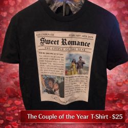 His & Her Valentine’s Day Matching T-Shirt 