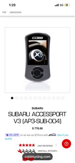 Cobb accessport