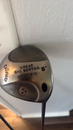 Great Big Bertha 8 degree Hawk Eye Driver