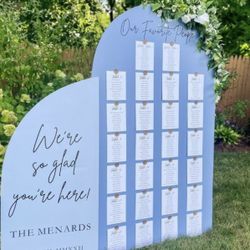 Wedding Seating Chart