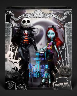 Mattel Monster High Nightmare before Christmas Box Set EXTREMELY RARE..... $550