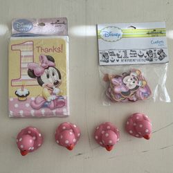 Hallmark Pink Minnie Mouse 1 Yr