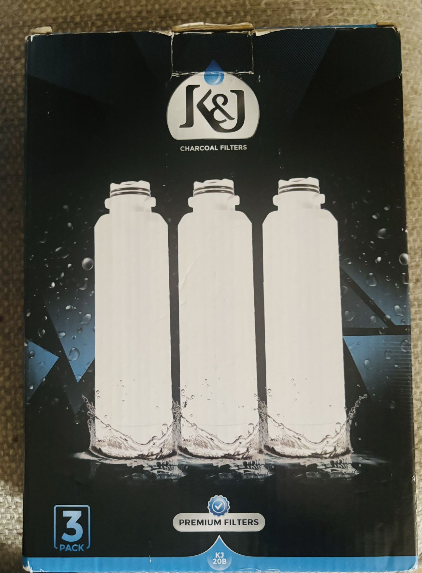 3 NEW Premium K&J SAMSUNG refrigerator filters