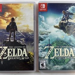 Zelda Nintendo Switch Games Bundle