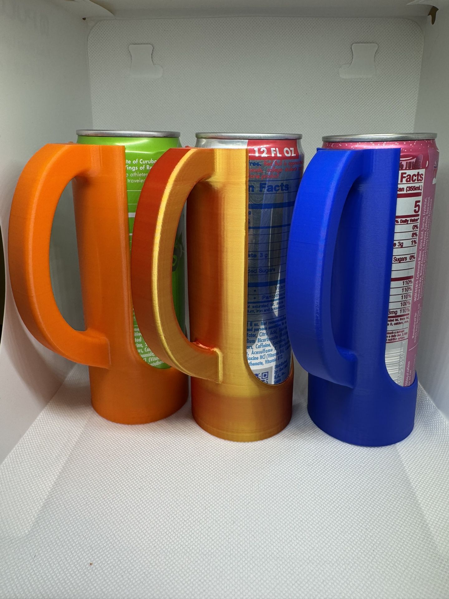 Red Bull skinny Can holders 