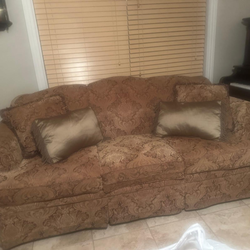 Loveseat and sofa ,  in good condition