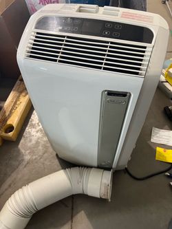 PAC AN270G1W   Delonghi AC Unit Used with vent tube