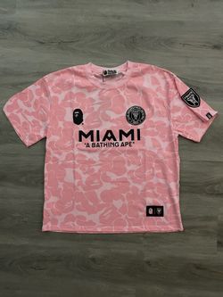 BAPE x INTER MIAMI CF CAMO TEE “Pink”