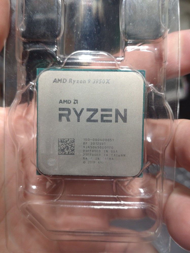 AMD Ryzen 9 3950x 16 Core CPU Processor