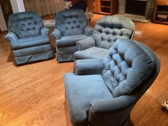 Living room swivel/rocking chairs