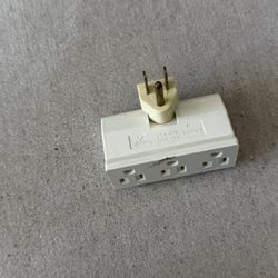 3-way outlet adapter