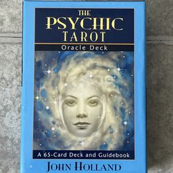 The Psychic Tarot Cards with guide -complete Set. Cash only. Pick up in San Francisco.