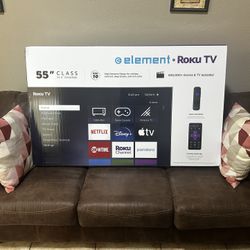 NEW! 55” 4K UHD TV 