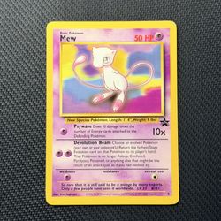 Pokemon - Mew #8 (Non-Holo) WoTC Promo