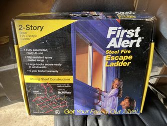 First Alert Fire escape 2nd Floor Ladder