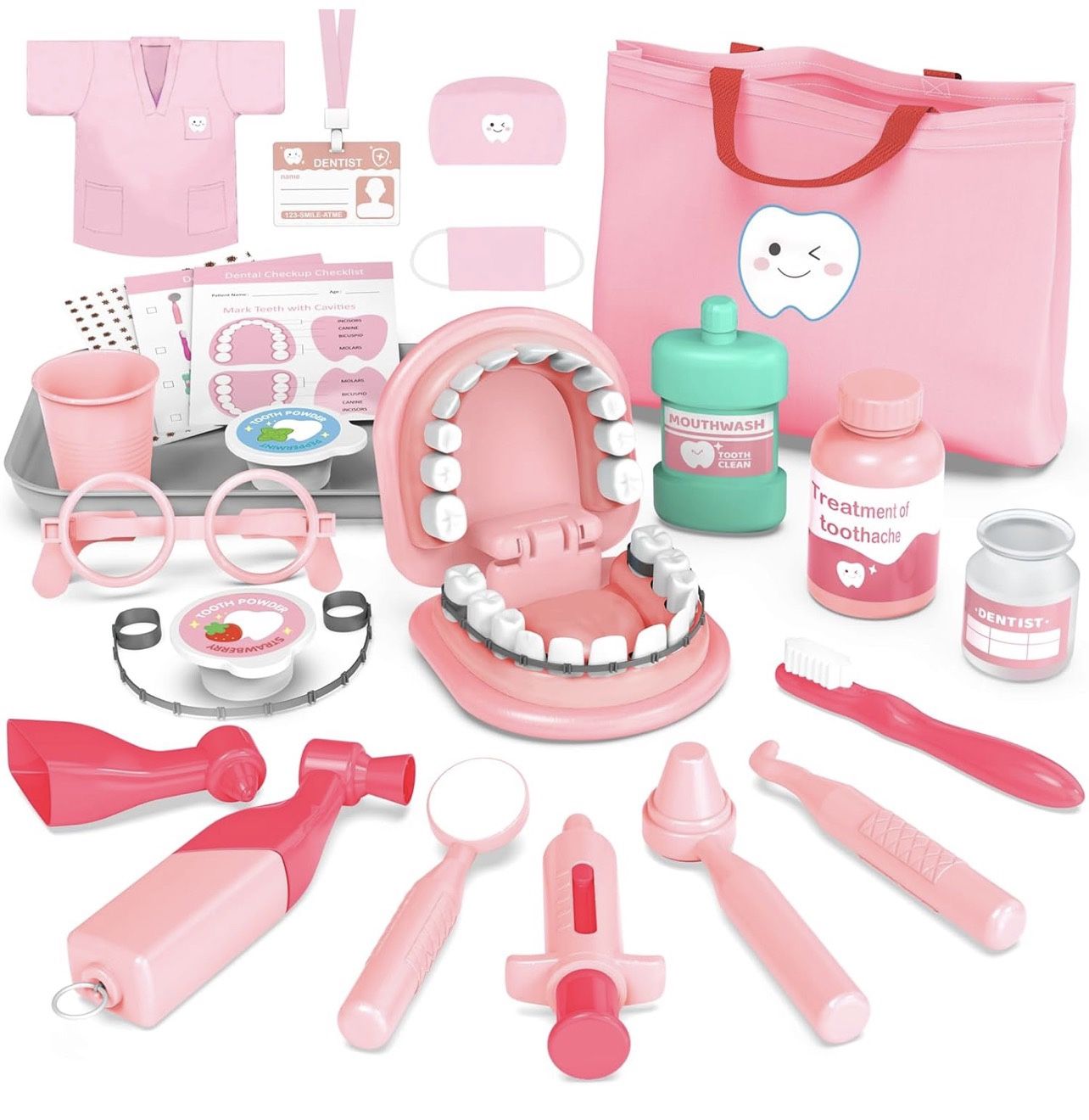 Dentist Play Set for Girls 3-5
