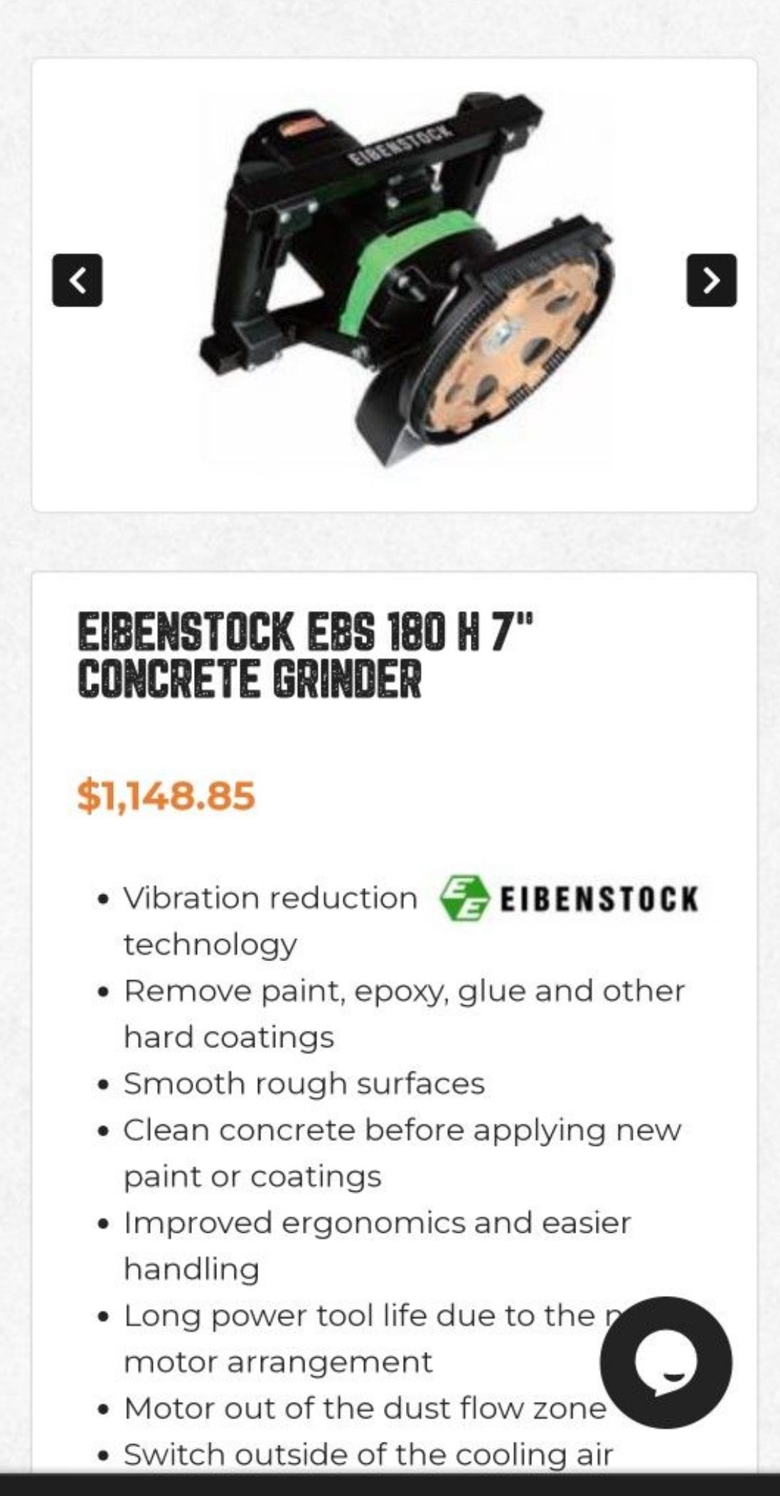 Concrete Grinder
