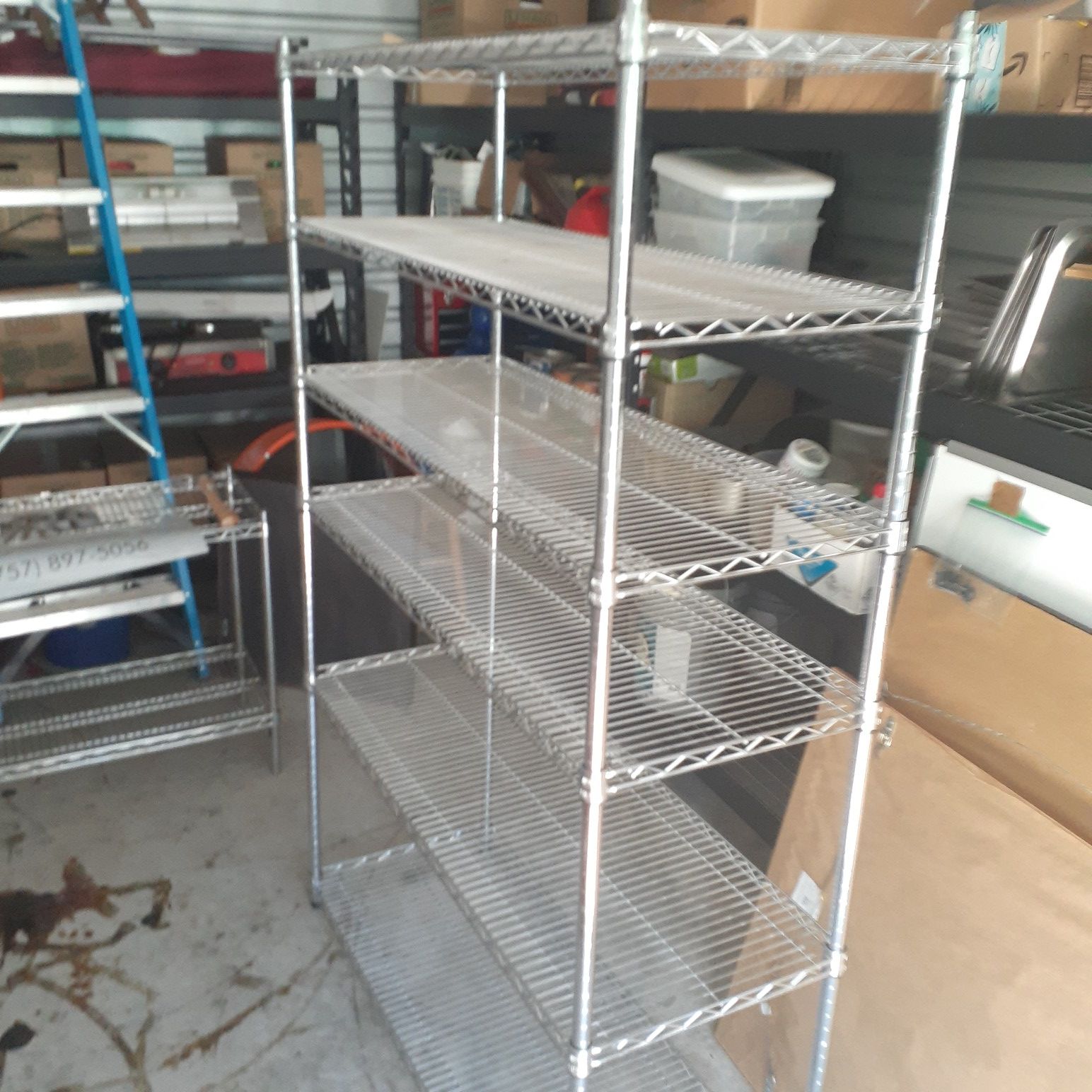 Metal Wire Shelving