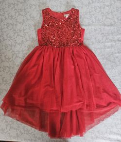 Red Sequence Holiday Gown ♥️ 