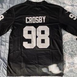 Raiders Maxx Crosby black Jersey fully stitched (Small to 3X)