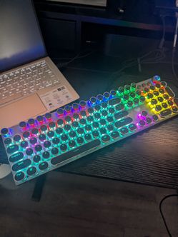 Mechanical Gaming Keyboard, Typewriter inspired