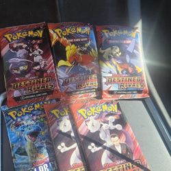 Pokemon Card Packs Bundle 60 For All