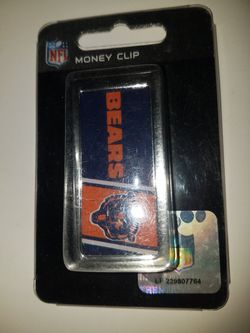 Chicago Bears Money Clip