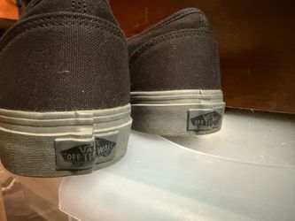 Vans black and grey men’s size 8.5