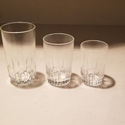 Matching Set of Glassware (3×8=24 total)